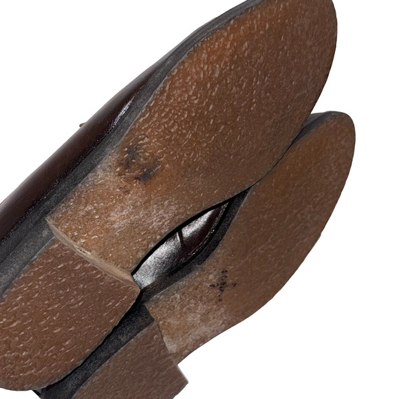 Otsuka Loafers Leather Slip On Dress Shoes Three Wise Made in Japan Sz 26 / US 8 main image 8